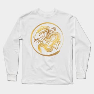 Golden Dragon Long Sleeve T-Shirt